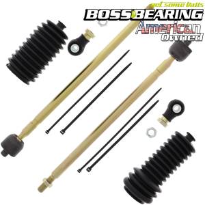 Steering Rack Tie Rod Combo Kit for Polaris - 64-0084 - Boss Bearing