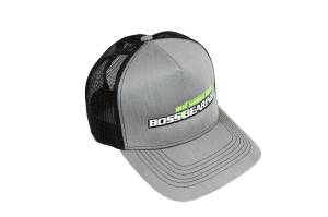 Shop By Part - Boss Gear - Boss Bearing - Boss Bearing Get Some Balls Hat Flat Visor Trucker Style Mesh Back Snapback with Logo on the Front