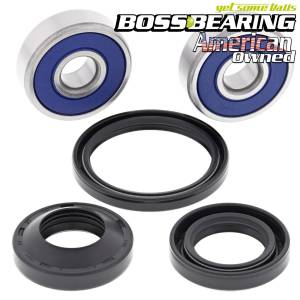 Boss Bearing Front Wheel Bearings Seals Kit for Honda
