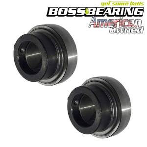 Boss Bearing - 2 Lawnmower Bearing with Eccentric Lock Collars CSA205-16 1' x 2.046' x 1 1/4'