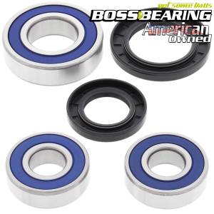 Kawasaki Street Bike - Wheel/Axle Bearings - Boss Bearing - Boss Bearing Rear Wheel Bearings and Seals Kit