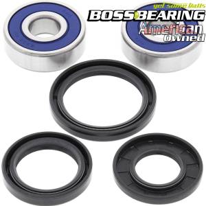 Boss Bearing 41-6286B-8H3-A-9 Front Wheel Bearings and Seals Kit for Kawasaki