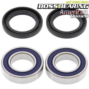 Boss Bearing Front Wheel Bearings and Seals Kit for Kawasaki and Suzuki