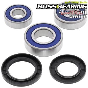Boss Bearing Rear Wheel Bearings and Seals Kit for Kawasaki Ninja