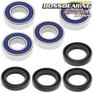 Boss Bearing Front Wheel Bearing and Seals Kit for Honda and Yamaha