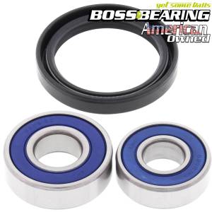 Boss Bearing Front Wheel Bearings and Seal Kit for Kawasaki KLR650 1985-2014