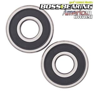 Boss Bearing Converted 3/4 Inch Axle Front Wheel Bearing Kit for Harley Davidson