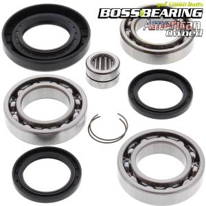 Boss Bearing Rear Differential Bearings and Seals Kit for Honda
