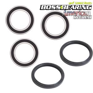 Boss Bearing Rear Axle Bearings and Seals Kit for Honda