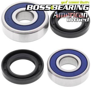 Boss Bearing Rear Wheel Bearings and Seals Kit for Honda