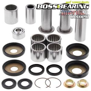 Boss Bearing Rear Suspension Linkage Bearings Seals Kit LT250R