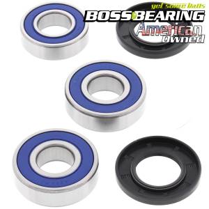 Boss Bearing Rear Wheel Bearings and Seals Kit for Suzuki