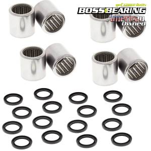 Boss Bearing S-ATV-A-ARM-1/2-1D4 X2-4 Complete Set of A Arm Bearings and Seals Kit for Kawasaki