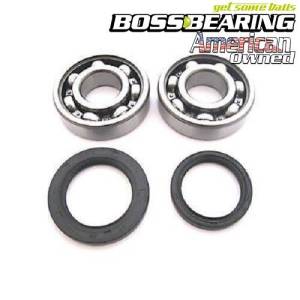 Boss Bearing H-ATC-MC-1002-3C7 Main Crank Shaft Bearings and Seals Kit for Honda