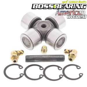 Boss Bearing 19-1008B Drive Shaft Universal Joint Kit 22mm External Clip