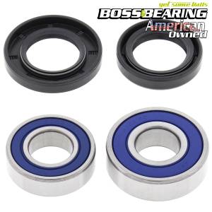 Boss Bearing Front Wheel Bearings and Seals Kit for Yamaha Tri Moto 200, YTM200 1983-1985