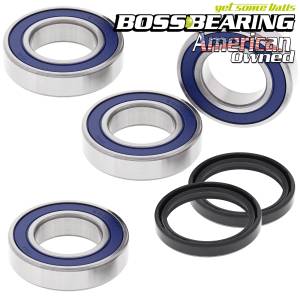 Boss Bearing Rear Axle Wheel Bearings and Seals Combo Kit for Arctic Cat and Kawasaki