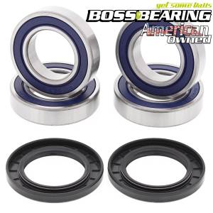 Boss Bearing Rear Axle Wheel Bearings and Seals Kit for Arctic Cat