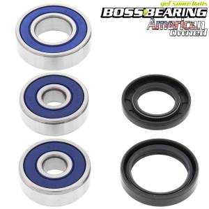 Boss Bearing Rear Wheel Bearings and Seals Kit for Yamaha