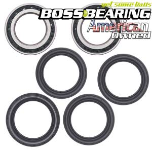 Boss Bearing Both Rear Wheel Axle Bearing Seal Kit for Honda