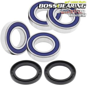 Upgraded Both Rear Wheel Bearing and Seal Kit for Suzuki