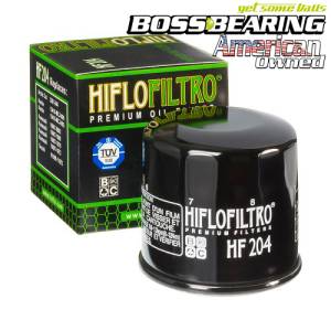 Hiflofiltro HF204 Premium Oil Filter Spin On