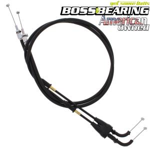 Boss Bearing - Boss Bearing Throttle Cable for Kawasaki KX250F, KX450F - Image 1