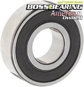 Boss Bearing - 6202-2RS 5/8" Lawnmower Spindle Bearing ID: 0.625" OD: 1.375" Height: 0.43 - Image 1