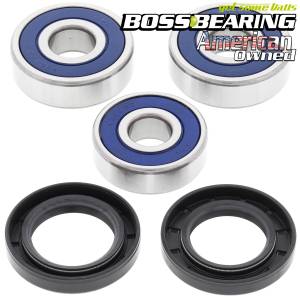 Boss Bearing - Boss Bearing Rear Wheel Bearings and Seals Kit for Honda - Image 1