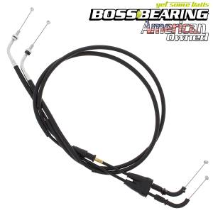 Boss Bearing - Boss Bearing 45-1177B Throttle Cable for Yamaha WR450F 2012-2015 - Image 1