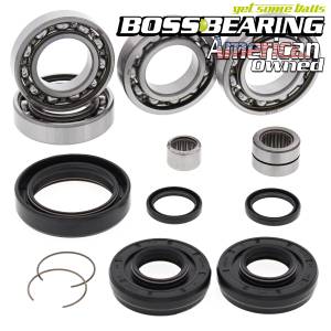 Boss Bearing Front Differential Bearings and Seals Kit for Honda