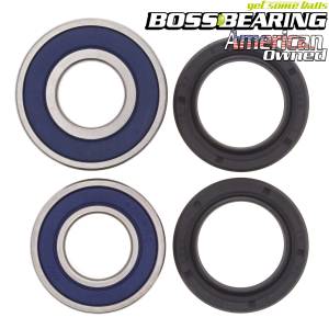 Boss Bearing Rear Wheel Bearings and Seals Kit for Honda