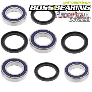 Boss Bearing 25-1331C Rear Wheel Bearing and Seal Combo Kit for Suzuki and Kawasaki