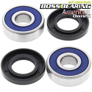 Boss Bearing 25-1317B Front Wheel Bearing and Seal Kit for Honda
