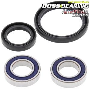 Boss Bearing Front Wheel Bearings and Seals Kit for Honda