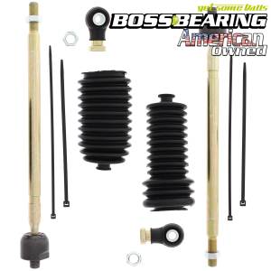 Boss Bearing - Right and Left Side Steering  Rack Tie Rod Combo Kit for Polaris - Image 1
