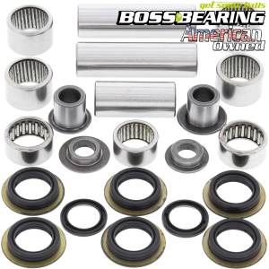 Boss Bearing Rear Suspension Linkage Bearings and Seals Kit for Kawasaki