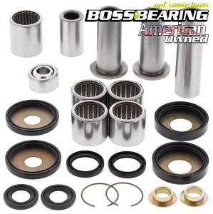 Boss Bearing Rear Suspension Linkage Bearings Seals Kit LT250R