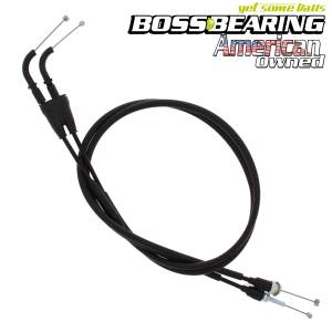 Boss Bearing 45-1176B Throttle Cable for Yamaha WR250F/WR450F/YZ250F/YZ450F