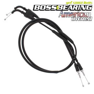 Boss Bearing 45-1215B Throttle Cable for Husqvarna SMR450R/TC250/TC450/TE250/TE450/TE510