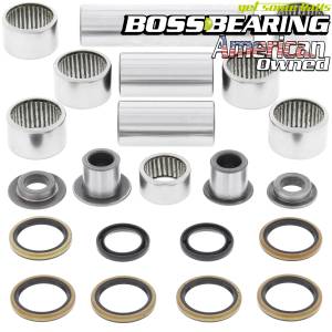 Boss Bearing Rear Suspension Linkage Bearings and Seals Kit for Kawasaki