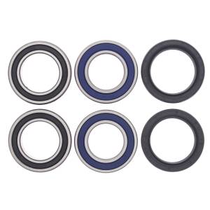 Boss Bearing Rear Wheel Axle Bearings and Seals Kit for Honda