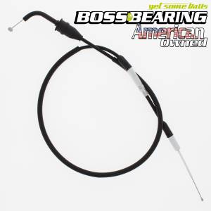 Boss Bearing 45-1195B Throttle Cable for Yamaha TTR125/TTR125E/TTR125LE/YZ80