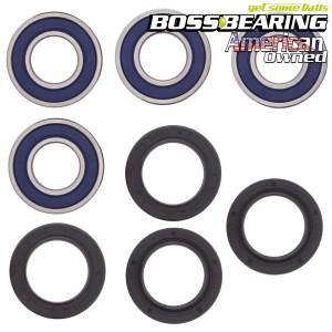 Boss Bearing D25-1112B Front Wheel Bearing and Seal Combo Kit Honda TRX250/TRX300