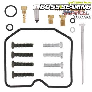 Boss Bearing 26-1232B Carburetor Rebuild Kit for Kawasaki KFX250 Mojave 250 Sport ATV (1989–2002)