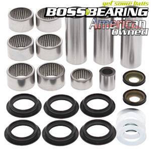 Boss Bearing Rear Suspension Linkage Bearings and Seals Kit for Kawasaki