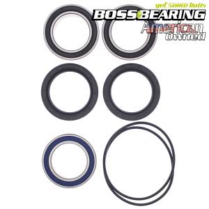 Boss Bearing Upgrade Rear Axle Bearings and Seals Kit for Kawasaki KFX450R 2008-2014